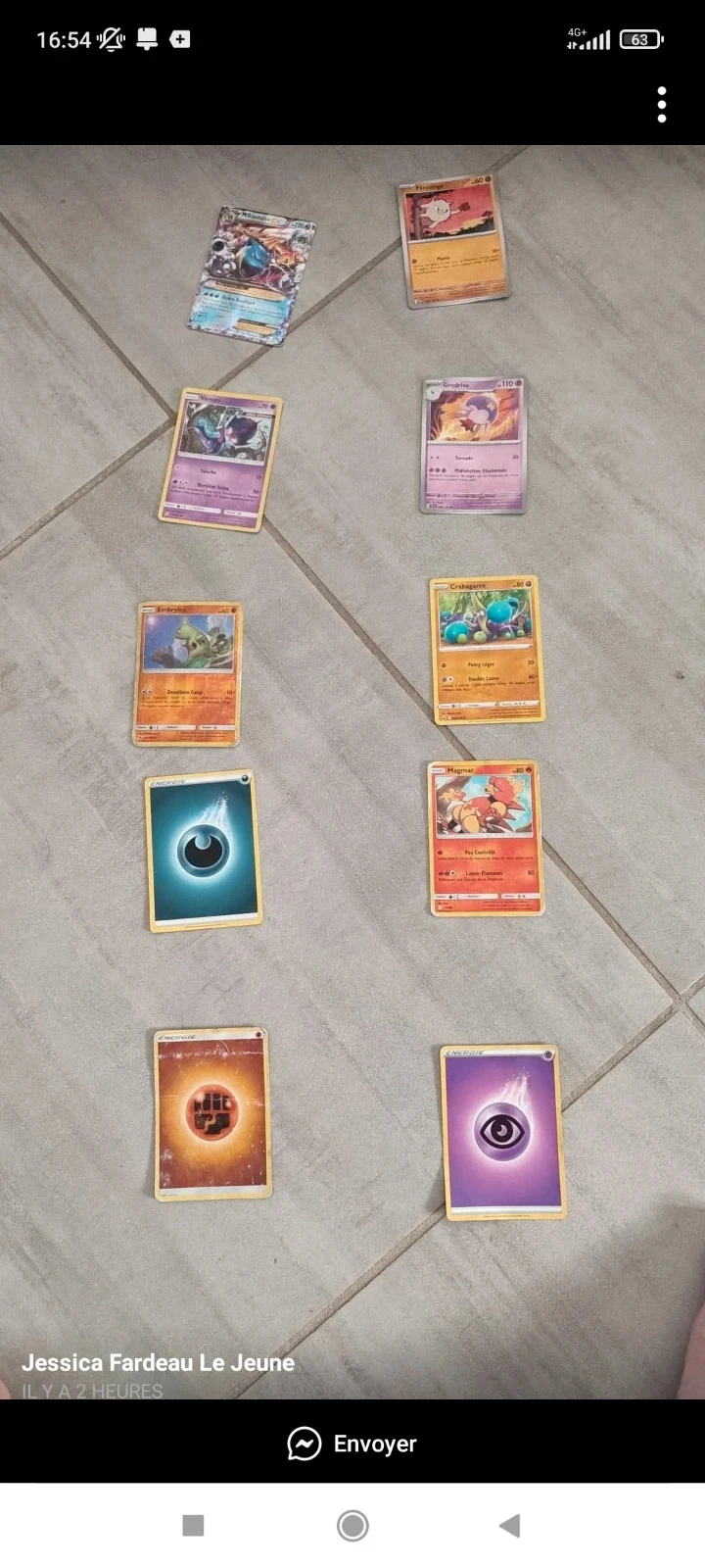 Lote de cartas Pokémon – photo 6